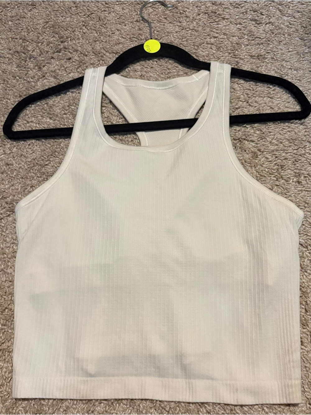 Lululemon Ebb To Street Cropped Racerback Tank Top